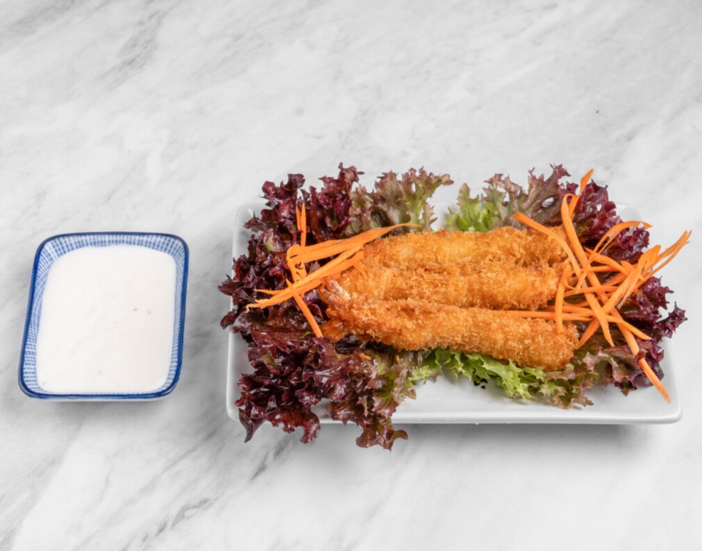 Crispy Panko Garnelen
